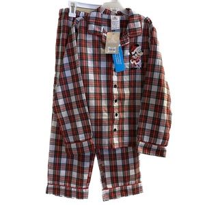 NWT Disney Christmas Embroidered Pajamas - size 7/8